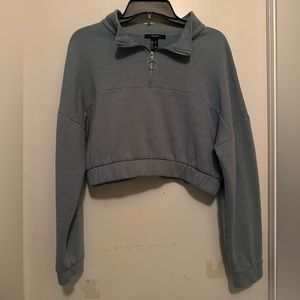 Forever 21 Croped 1/4 zip